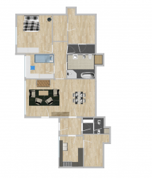 Grundrisse (nicht ma�stabsgetreu) Gro�z�giges Mehrfamilienhaus mit Charakter, Substanz und vielf�ltigem Entwicklungspotenzial