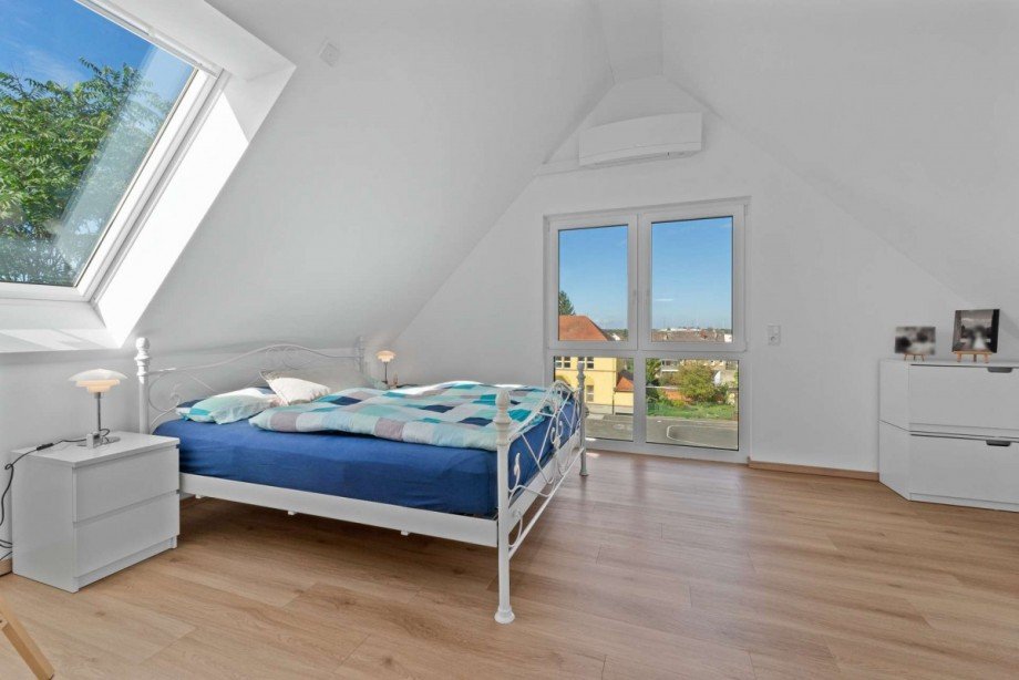 Schlafzimmer Maisonettewohnung Hanau