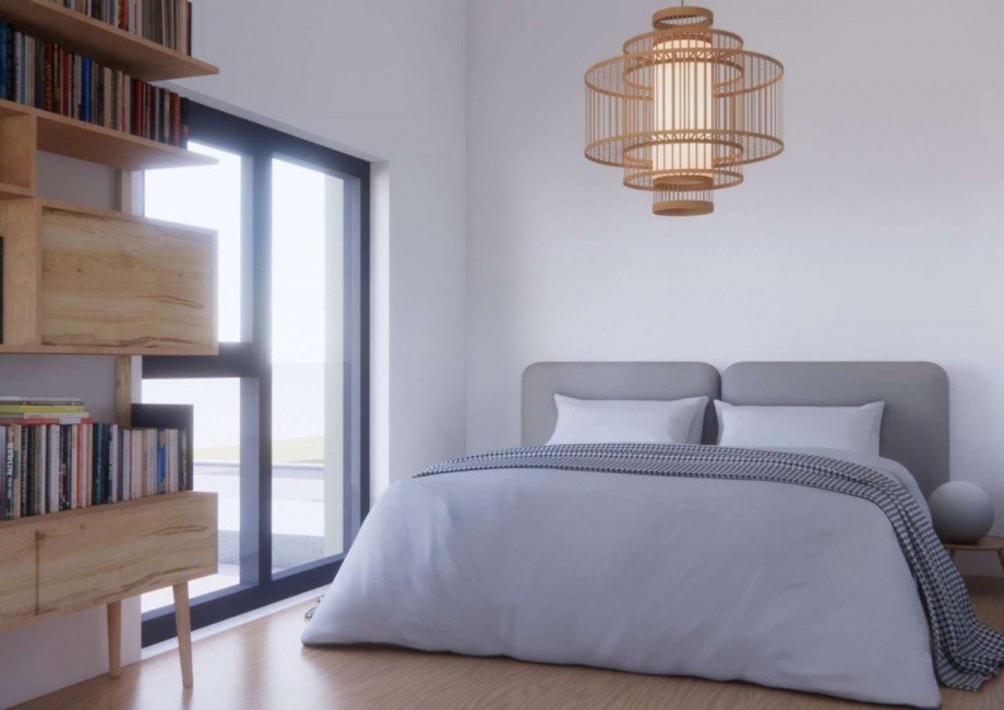 Schlafzimmer Doppelhaush�lfte Hasselroth