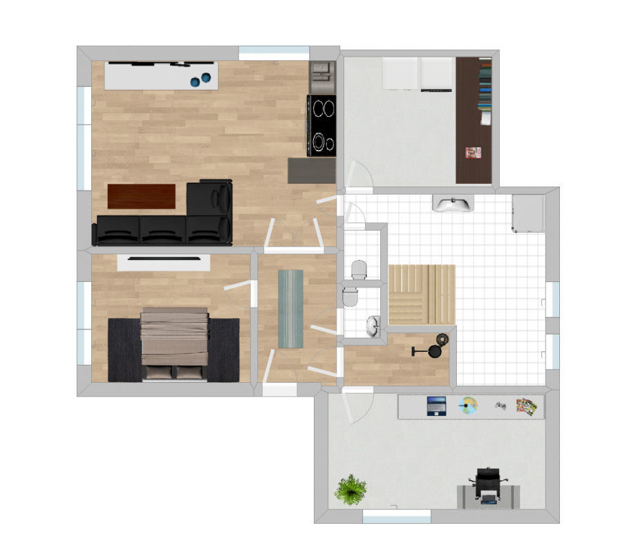 Grundriss UG NEU Wohnung Gelnhausen