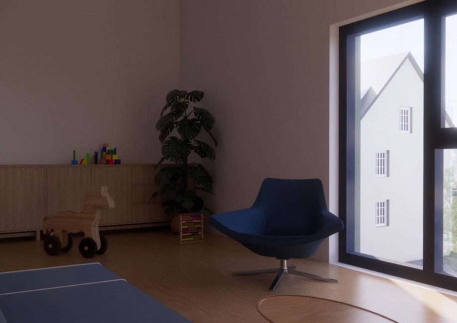 Kinderzimmer Doppelhaush�lfte Hasselroth
