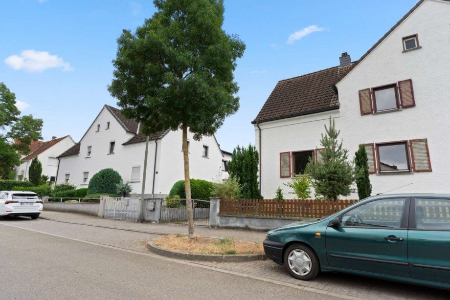 Au�enansicht Doppelhaush�lfte Hanau