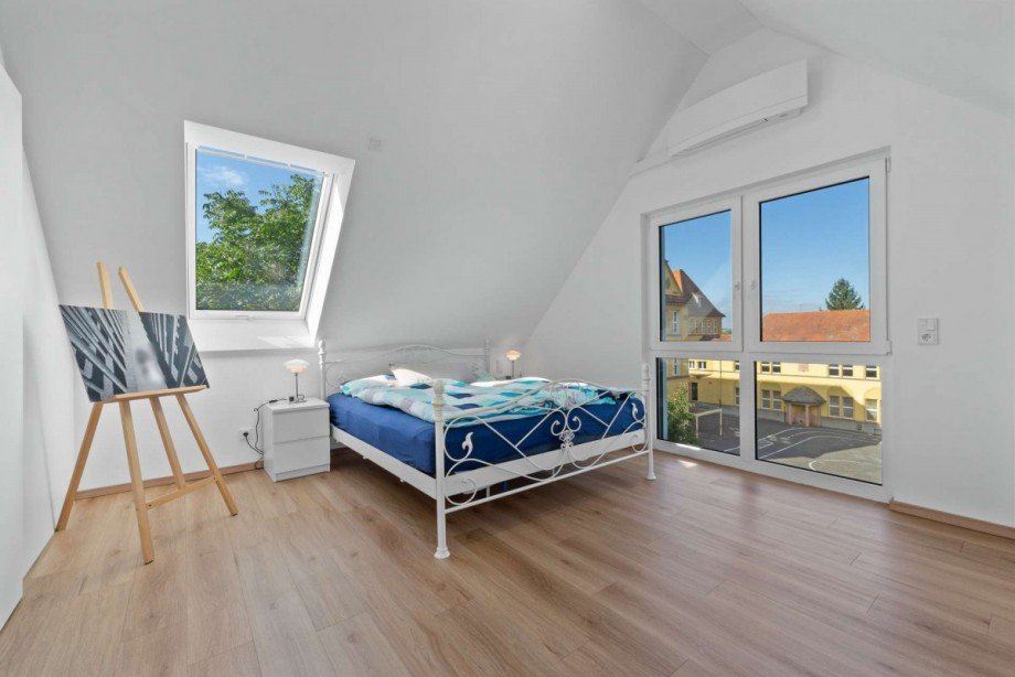 Schlafzimmer Maisonettewohnung Hanau