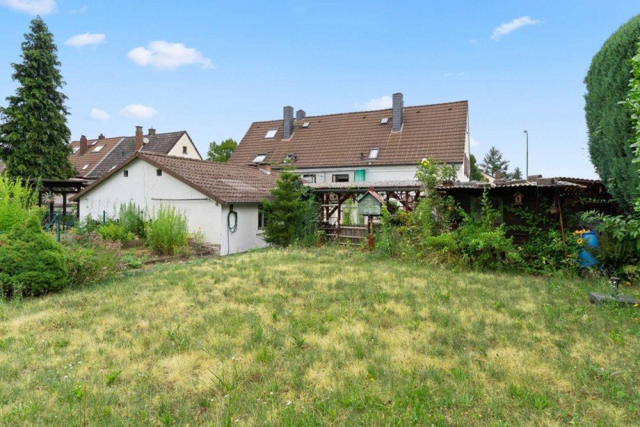 Au�enansicht Doppelhaush�lfte Hanau