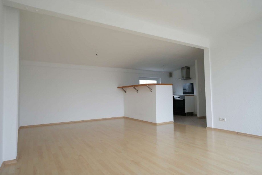 Wohn- und Esszimmer Dachgeschosswohnung Hanau