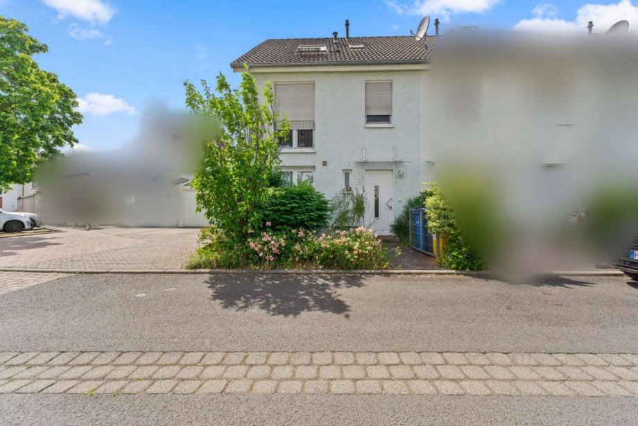 Au�enansicht Reihenendhaus Hanau