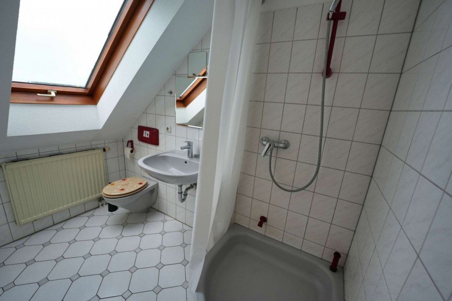 Badezimmer 2 im 1.OG Maisonettewohnung W�chtersbach