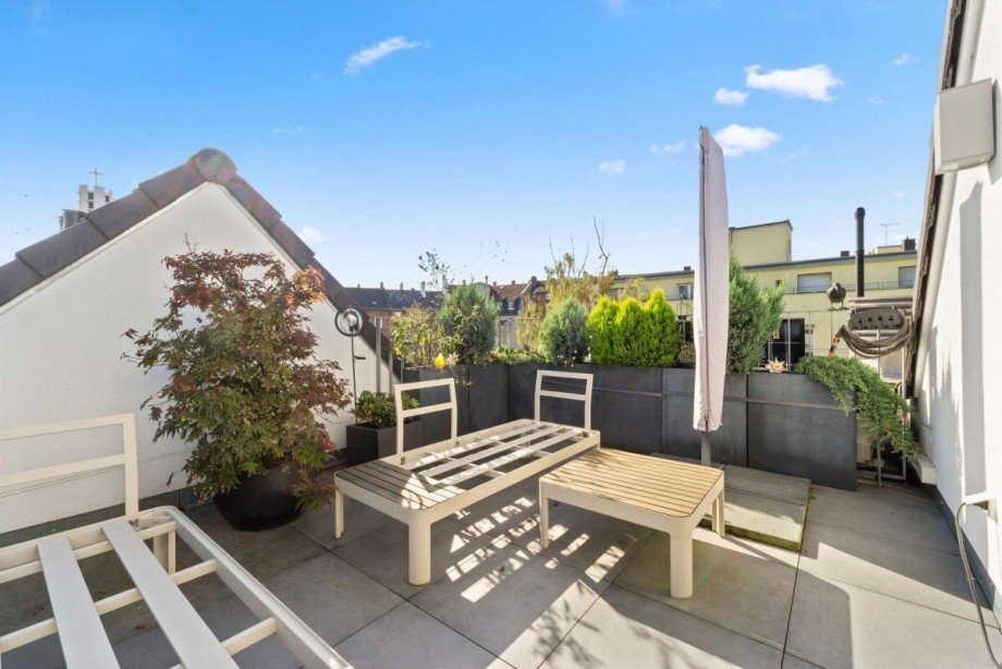 Dachterrasse Maisonettewohnung Hanau