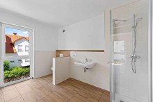 Badezimmer Doppelhaush�lfte in attraktiver Lage - Fertigstellung l�uft bereits