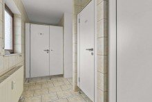 Flur WC Au�ergew�hnliches Wohn- und Gewerbehaus in ruhiger Lage